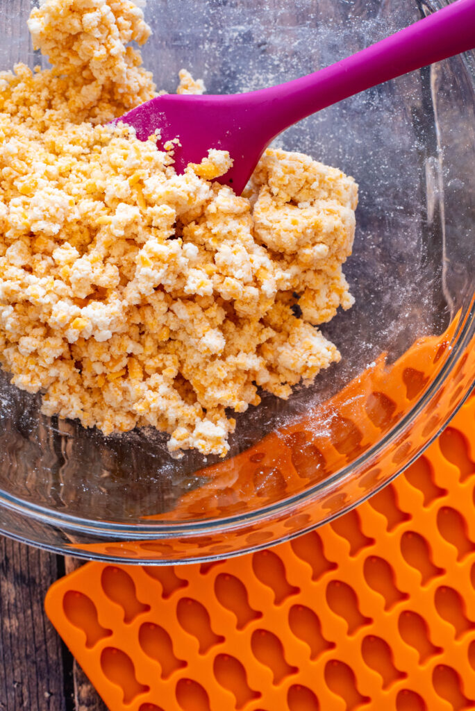 goldfish dog treat dough