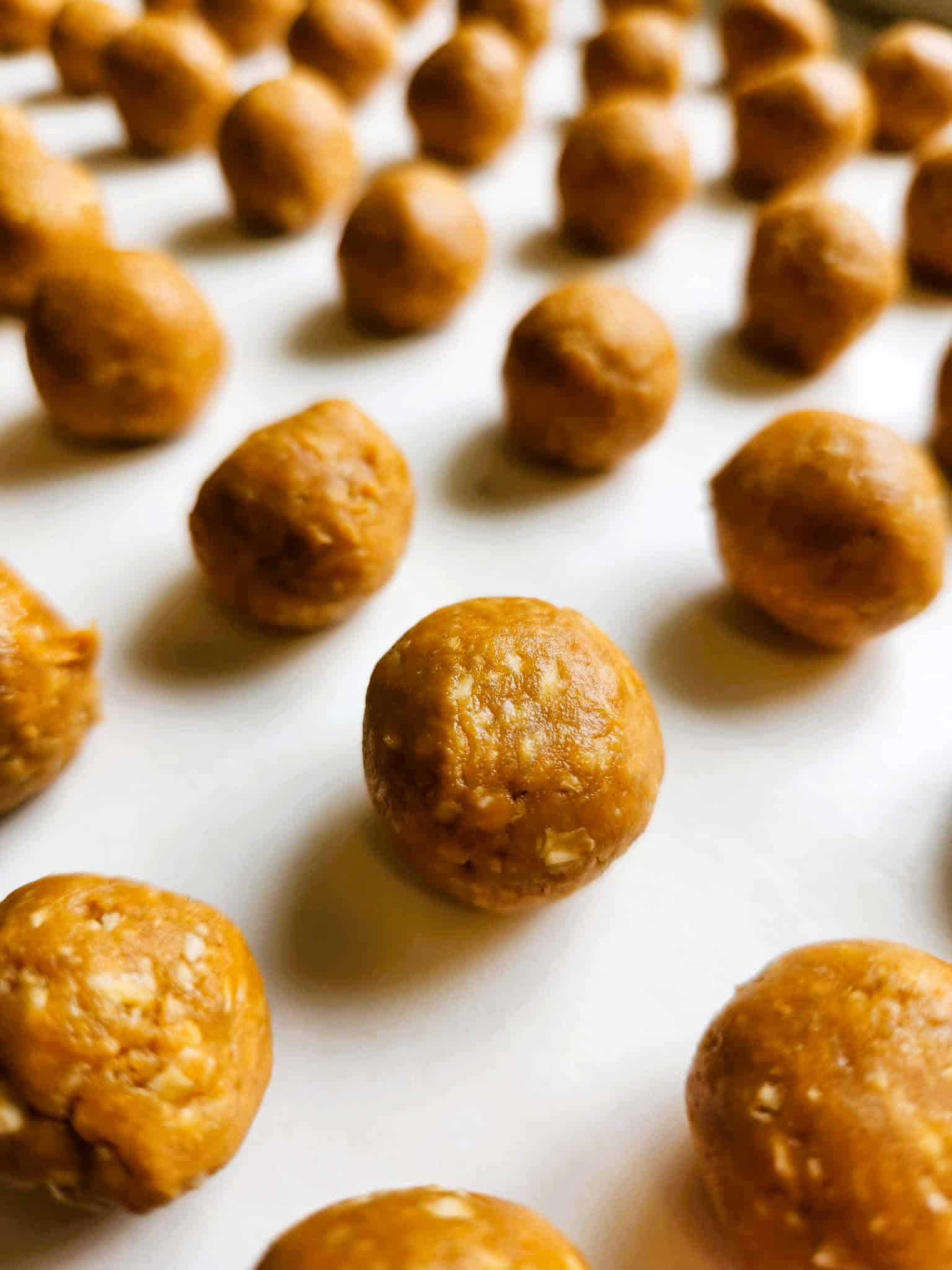 homemade dog pill pockets peanut butter oat flour soft treats for dogs on medication